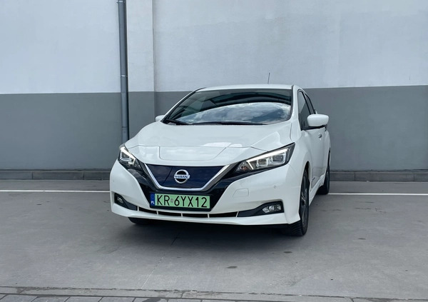 Nissan Leaf cena 83900 przebieg: 35000, rok produkcji 2019 z Sława małe 326